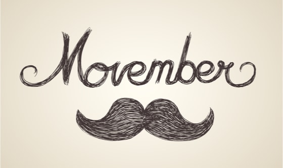 Movember and moustache: male cancer awareness