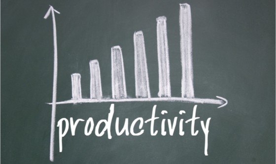 productivity chart sign on blackboard