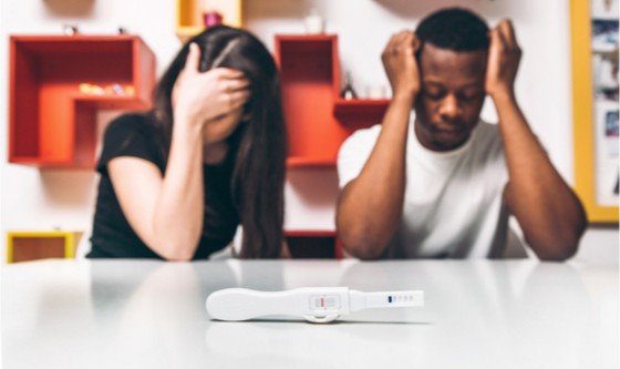 Couple upset over negative pregnancy test