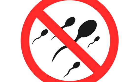 Image of a 'no sperm' sign