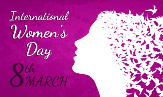 Image for international women's day, March 8th