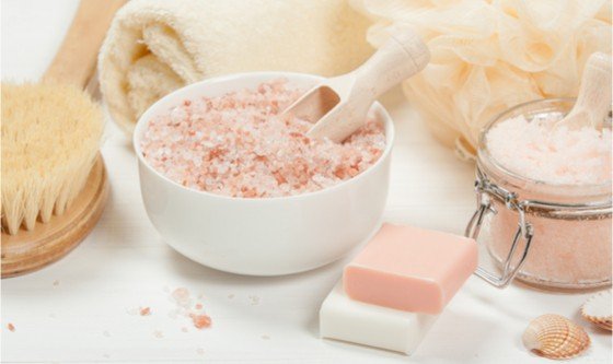 Soap, scrubs, and other hygiene items 